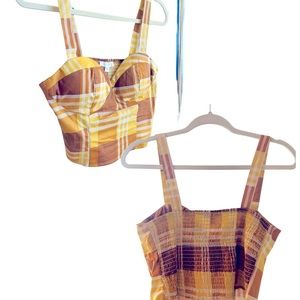 Super cute for fitting crop top… NEVER WORN